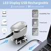 Hottest USB Recarregável 6 Blades 6D Rotary Bald Shaver
